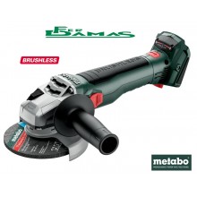 SMERIGLIATRICE ANGOLARE METABO A BATTERIA DA 18V W 18 LT BL 11-125 BRUSHLESS TECHNOLOGY (SOLO CORPO MACCHINA)